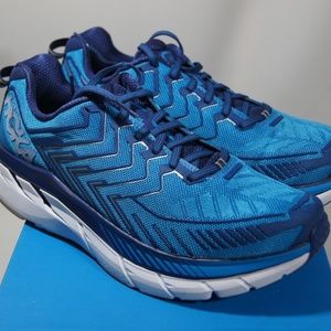 Pre-Owned Men's Hoka One One Clifton 4 Size 9 Blue